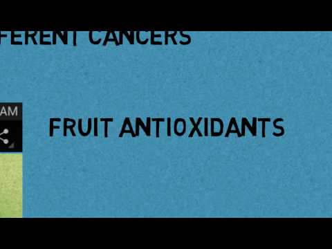 Cancer Prevention Antioxidants Video