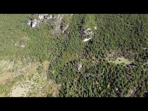 Sobrevuelo completo del Lote 2A-15 en venta, Lago Espolón, Futaleufú.