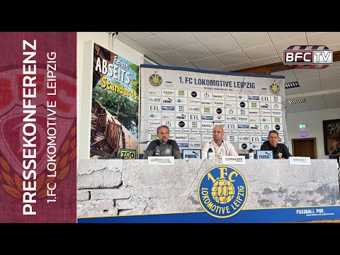 8.Spieltag - Regionalliga Nordost - 1.FC Lokomotive Leipzig - BFC Dynamo 1:1 - 23.09.2023 - PK