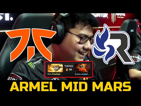FNATIC VS RSG GAME 2 - ARMEL MARS MID DPC SEA TOUR 3 2022