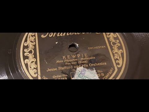 "Kewpie" Jesse Stafford and His Orchestra ‎on Brunswick ‎4249 (1929) Gene Rose song = Herb Wiedoeft