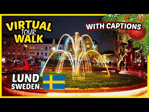Christmas in Lund, Sweden 🎅✨ A Christmas (Jul) Walking Tour in Lund 🇸🇪