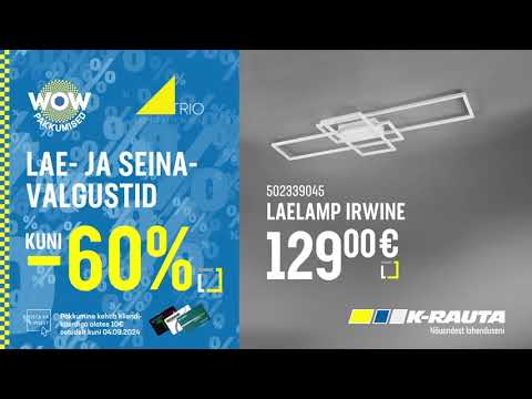 WOW, millised pakkumised. K-rauta!