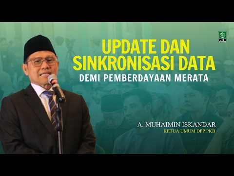  Update & Sinkronisasi Data Demi Pemberdayaan Merata