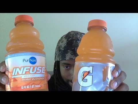 Brand Name Vs Generic: Gatorade vs PurAqua Infuse