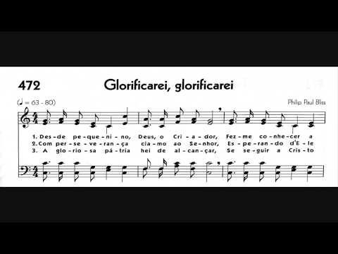 Hinário 5 CCB - Hino 472 - Glorificarei, glorificarei - Strings - Teclado Yamaha PSR S670