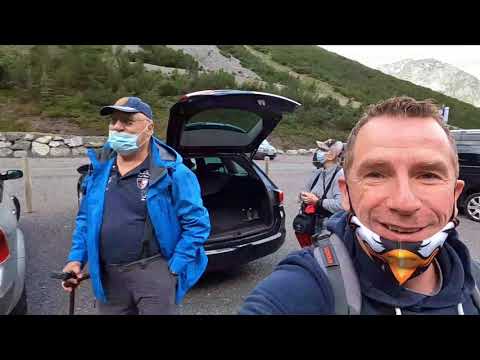 Lünersee mit der neuen Totalphütte Austria Rätikon
