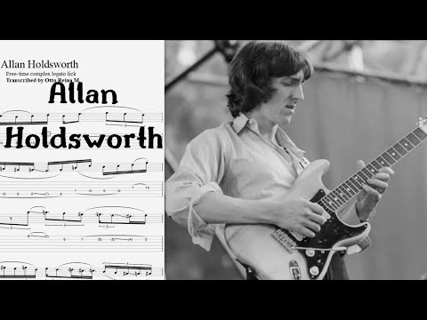 Allan Holdsworth + more - 10 EPIC classic 80s & modern rock fusion licks (w/ TABS)