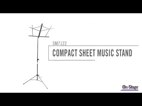 Compact Sheet Music Stand (Pink, w/ Bag) image 2