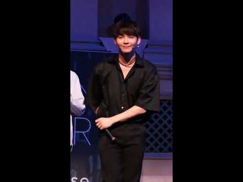 180814 UP10TION 『CHASER』クン挨拶