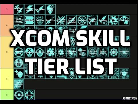XCOM: Enemy Within Skills Tier List!