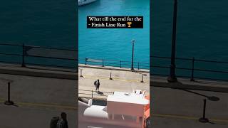 Pier Runner spotted in Bermuda 🇧🇲, make your guesses if he made it ? #cruiseship #walkofshame