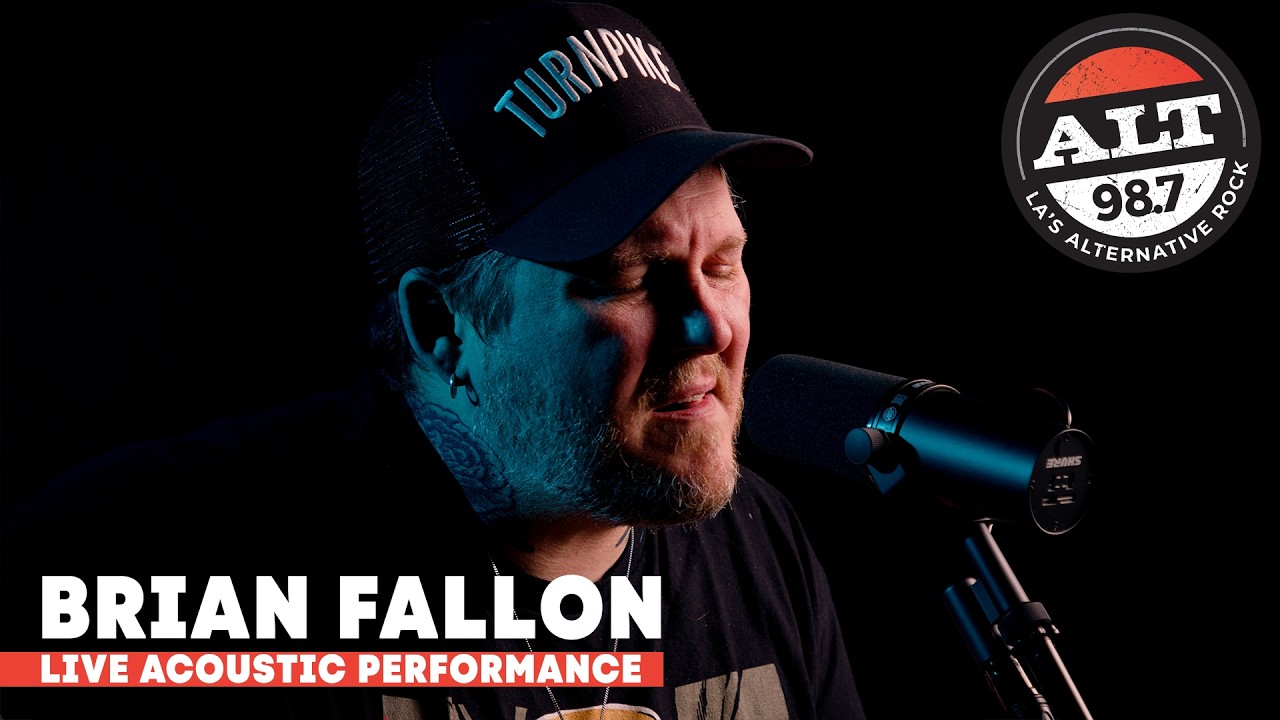 Brian Fallon Performs Hit Songs & New Music LIVE At ALT 98.7! - YouTube