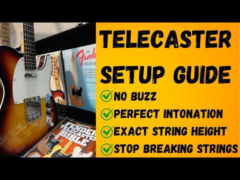 Telecaster Setup Guide | How to get NO buzz, PERFECT intonation and SMOOTH playability