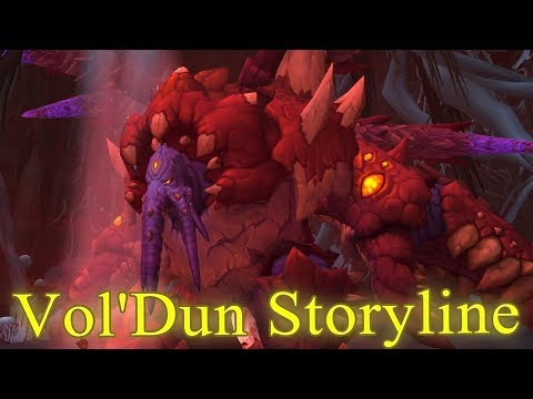 Vol'Dun Playthrough (Old Gods) - WoW BFA Horde Questline #3 | World of Warcraft Battle for Azeroth
