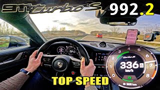 2026 Porsche 911 992.2 Turbo S 711hp // 0-336kmh On Unimited Autobahn