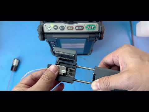 Ribbon Fiber Fusion Splicer for Splicing Bundled Optical Fibers, 12 Cores One Time