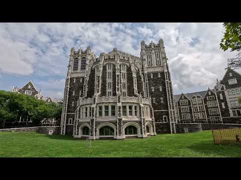 ⁴ᴷ⁶⁰ Walking NYC: The City College of New York campus tour