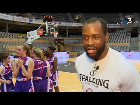 Basket : les joueurs pros de l’Elan coachent les minimes de Buxy et Chalon