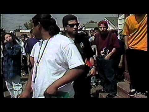 OLD SKOOL DITCH PARTIES L.A. SCENE 1993 NEWS COVERAGE