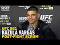 UFC 261: Kazula Vargas on Rongzhu Surviving Guillotine Choke: 'The Chinese Fight With Heart'