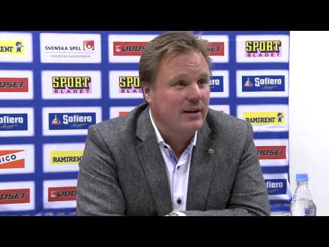 Presskonferens efter FBK-AIK