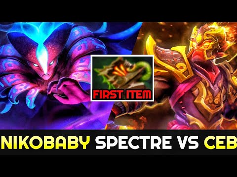 NIKOBABY vs CEB - Necronomicon Spectre vs Radiance Ember Spirit 7.25 Dota 2