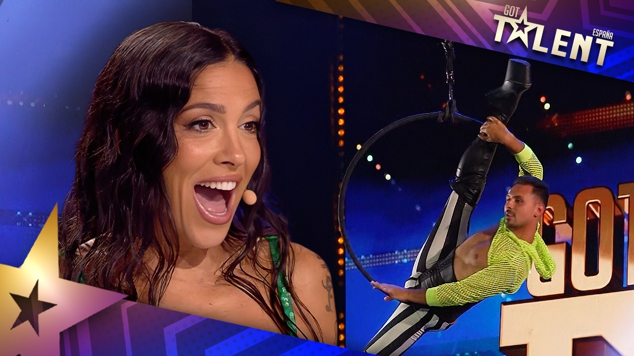 ACROBACIAS y una personalidad arrolladora enamoran al jurado | Audiciones 10| Got Talent España 2026