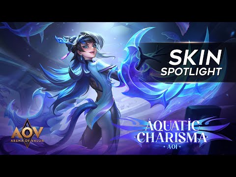 Aoi Aquatic Charisma Skin Spotlight - Garena AOV (Arena of Valor)