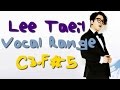 Block B's Lee Taeil, Vocal Range: C3 - F#5 (이태 ...