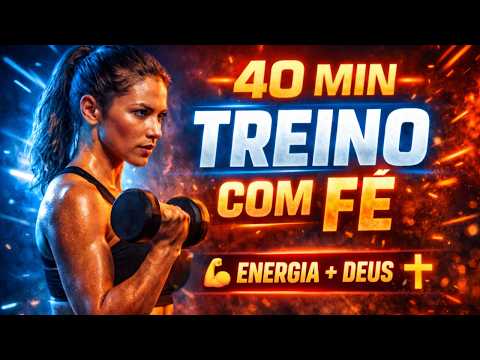 40 MIN TREINO COM DEUS ???????? Energia do Céu | Música Gospel para Academia e Corrida