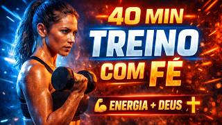 40 MIN TREINO COM DEUS ???????? Energia do Céu | Música Gospel para Academia e Corrida