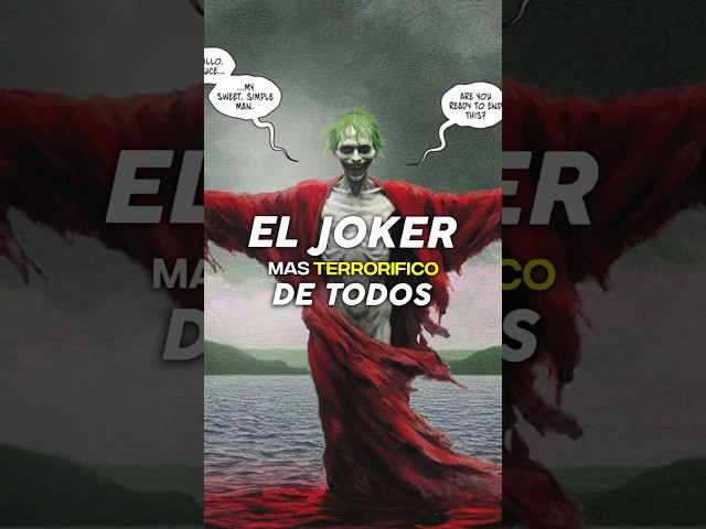 Vídeo relacionado con Retrato de Villano de The Joker DC para fanáticos Evento de Halloween Sudadera