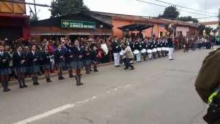 preview picture of video 'banda Colegio Juan Pablo II  (año2014)  comuna Nogales'