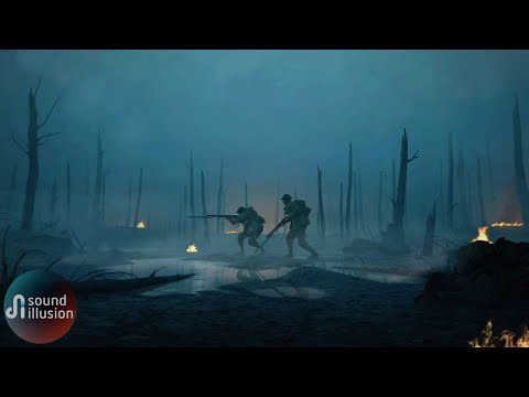 WW1 Distant Battle Ambience | War Sounds