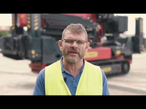 Hub mit 16t auf engstem Raum