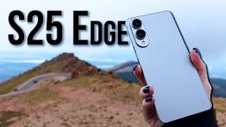 Samsung Galaxy S25 Edge: Ultra Camera, Minimal Bulk, and SO THIN!