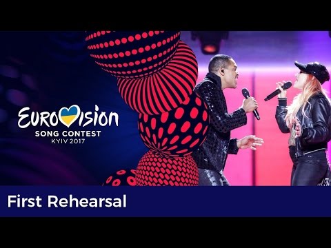 Valentina Monetta & Jimmie Wilson - Spirit of The Night (San Marino) First Rehearsal in Kyiv
