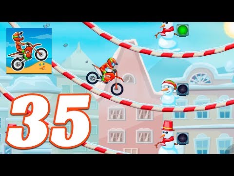 Moto X3M Bike Race Game SNOW - Gameplay Android & iOS game - YouTube
