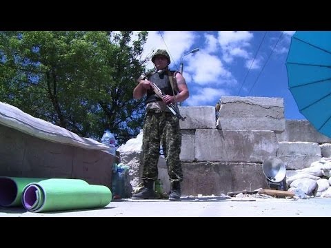 Pro-Russian fighters in Donetsk expect counter-offensive