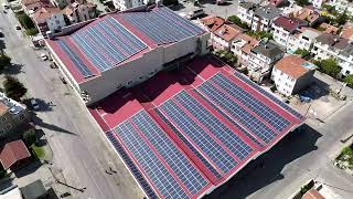 ÇEVRE DOSTU MELİKGAZİ, GES İLE ELEKTRİK ÜRETİMİNİ KAZANCA ÇEVİRİYOR