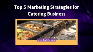 Marketing Strategies For Catering