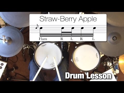 DRUM LESSON: Flam RLR L Fills | by Dex Star
