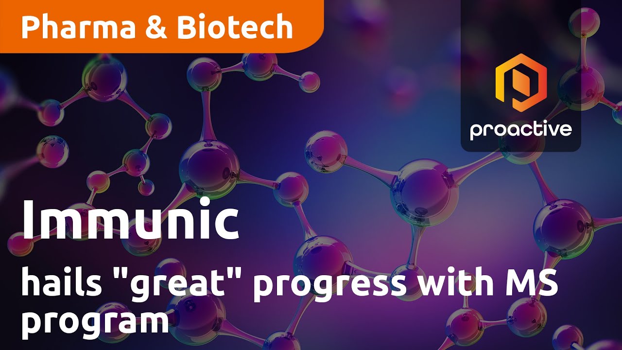 Immunic CSO hails "great" progress with MS program