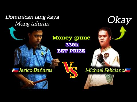 Jerico Bañares 🆚 Michael Feliciano plus 1win || 10balls race to 20 Highlights