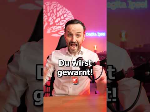 Du wirst gewarnt 🚨