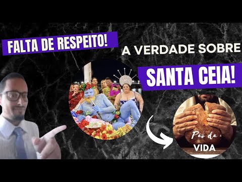 A Verdade Sobre a Santa Ceia Ato de Fé ou Simples Refeição Descubra Agora #olimpíadas #santaceia