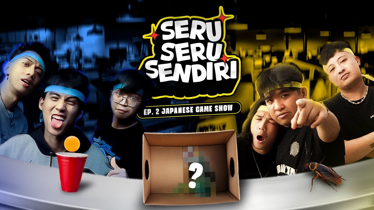 SERU SERU SENDIRI eps. Japanese gameshow w/Ibot13, Tierison, Yuka, Niko, Dery, Tepe46