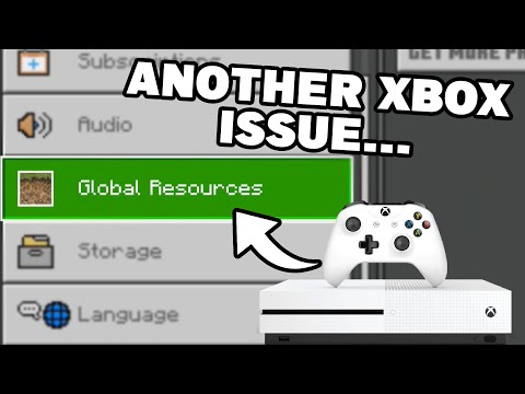 ANOTHER Issue on Minecraft Xbox... Global Resource Packs Crashing Game (1.19.60 Bedrock Update)
