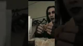 “I’m white trash all the way” -Marilyn Manson